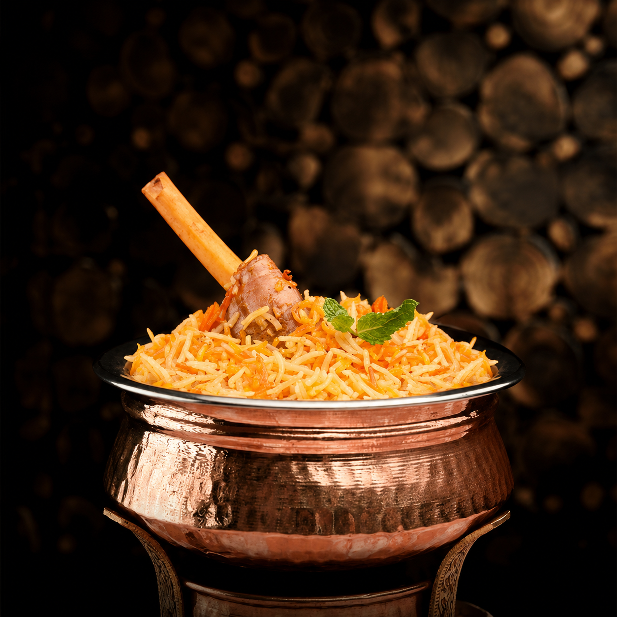 Lamb biryani at Jatara Indian Kitchen in Prosper, TX